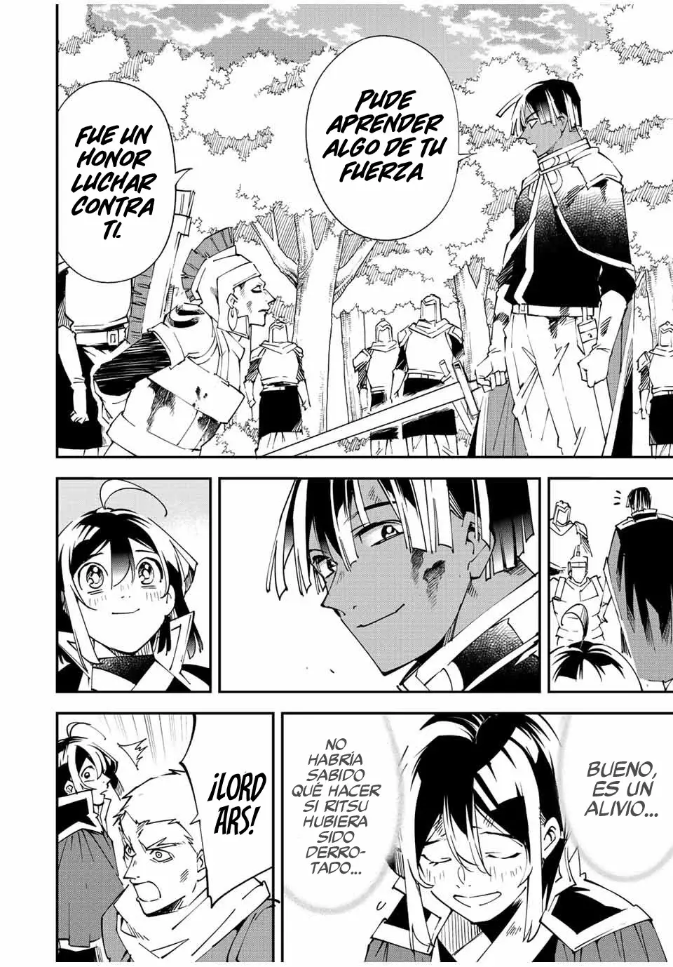 Tensei kizoku kantei sukiru de nariagaru Capitulo 89: Sabiduría contra Valentía página 7