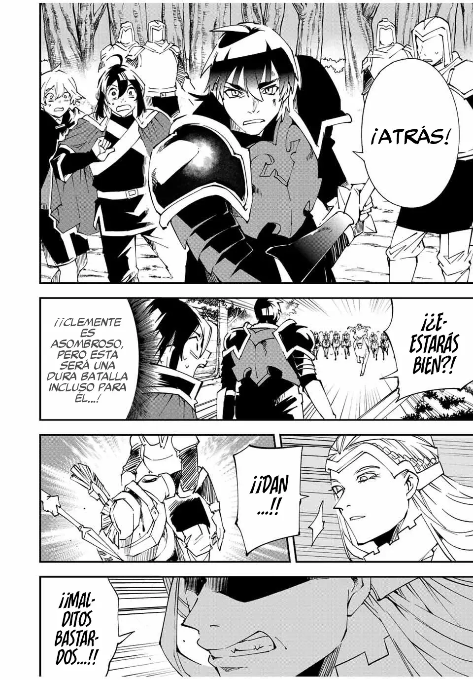 Tensei kizoku kantei sukiru de nariagaru Capitulo 89: Sabiduría contra Valentía página 9