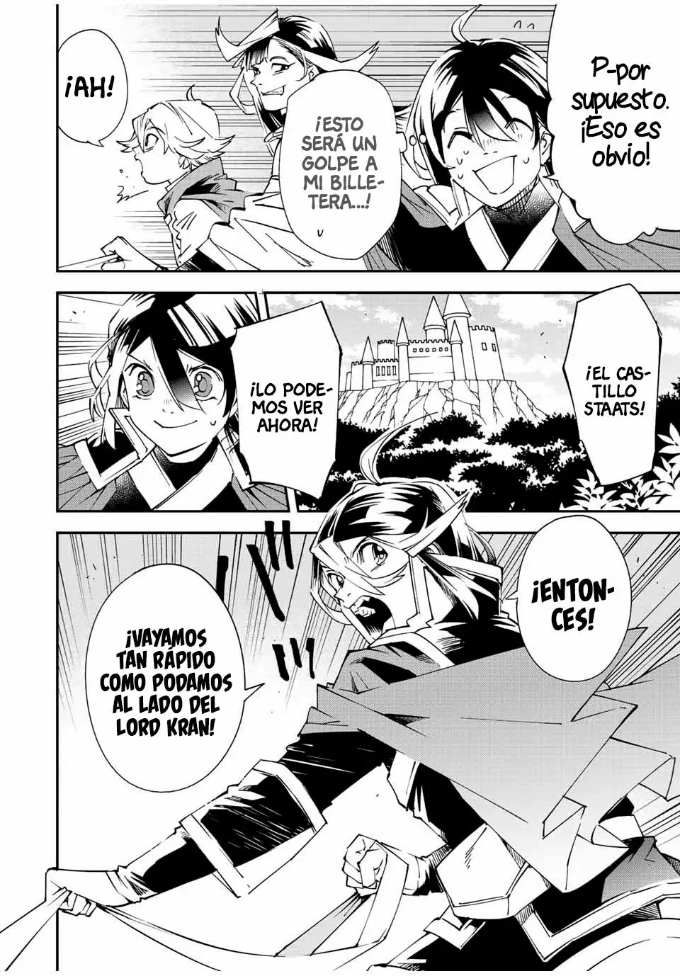 Tensei kizoku kantei sukiru de nariagaru Capitulo 96: El joven soldado del Castillo Staatz página 10