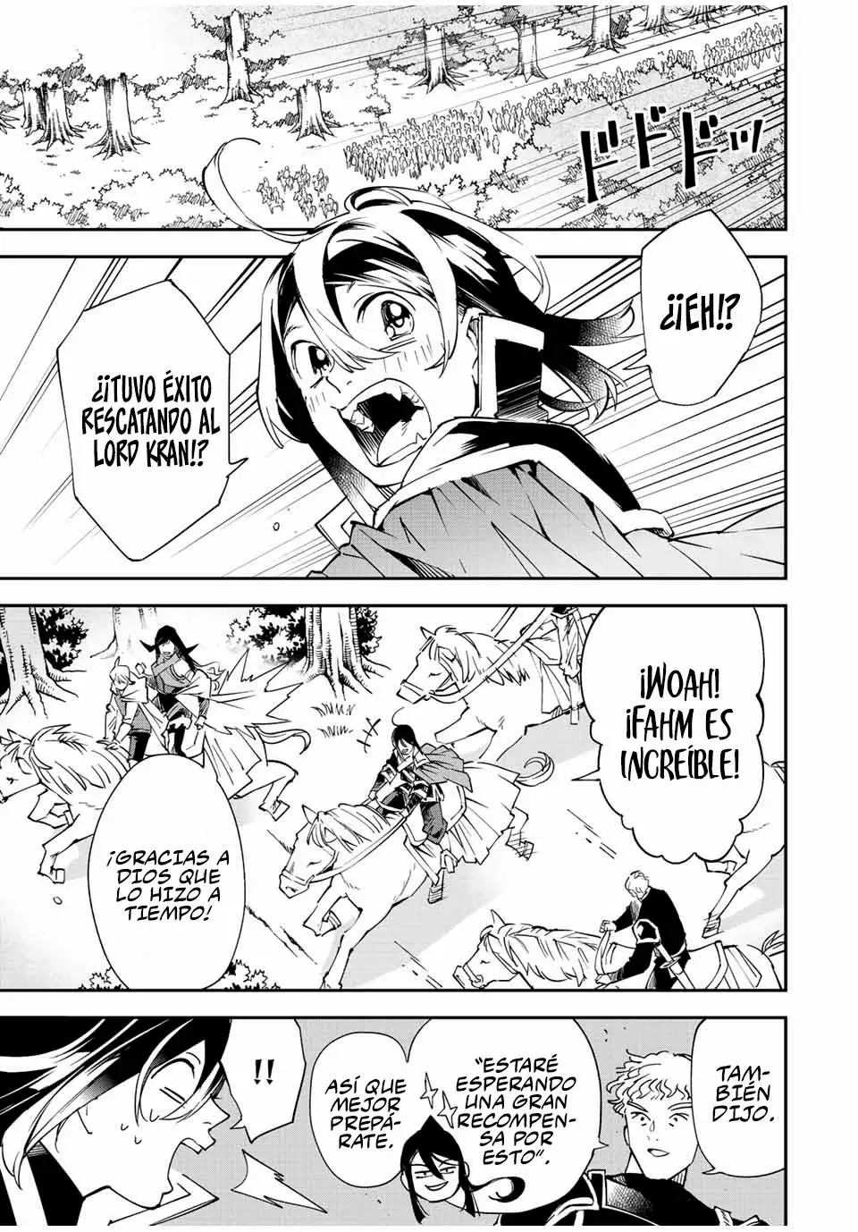 Tensei kizoku kantei sukiru de nariagaru Capitulo 96: El joven soldado del Castillo Staatz página 9