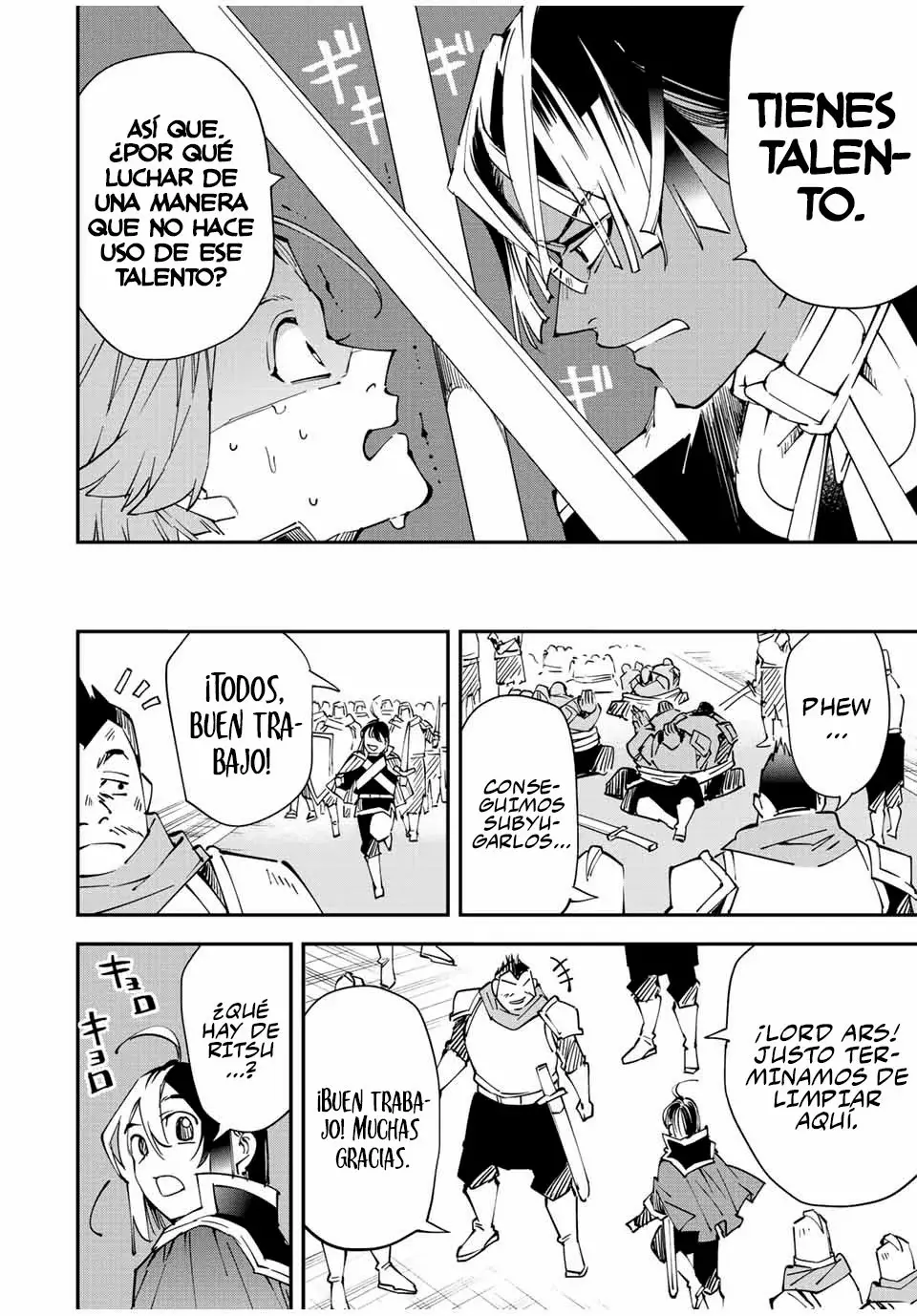 Tensei kizoku kantei sukiru de nariagaru Capitulo 98: Habilidad con la espada página 8
