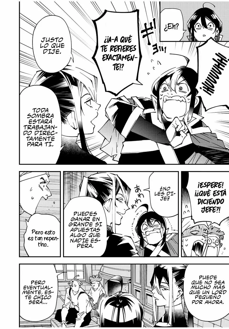 Tensei kizoku kantei sukiru de nariagaru Capitulo 99: El futuro de las Sombras página 16