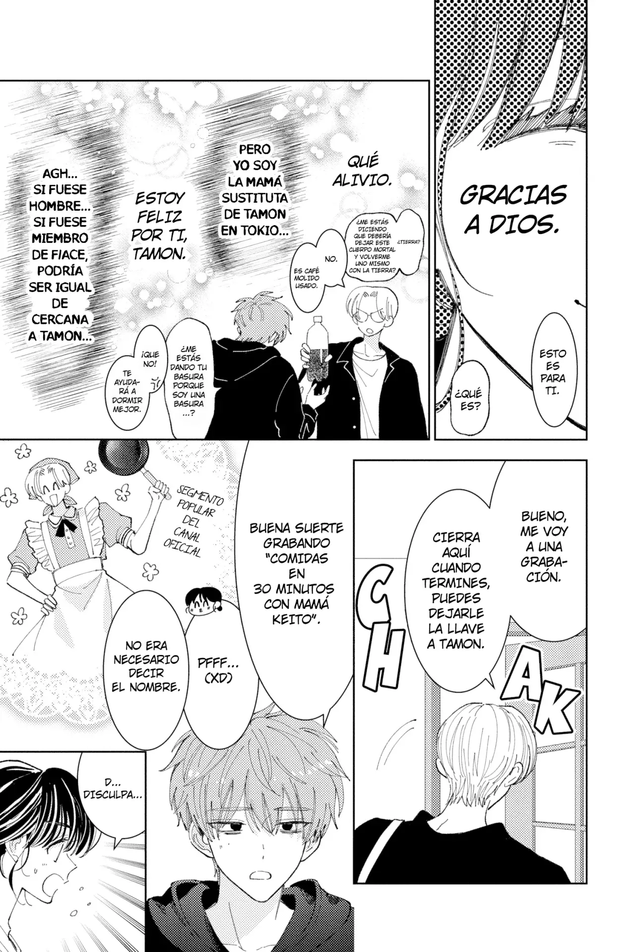 Tamon-kun ima docchi?! Capitulo 21: Capítulo 21 página 14