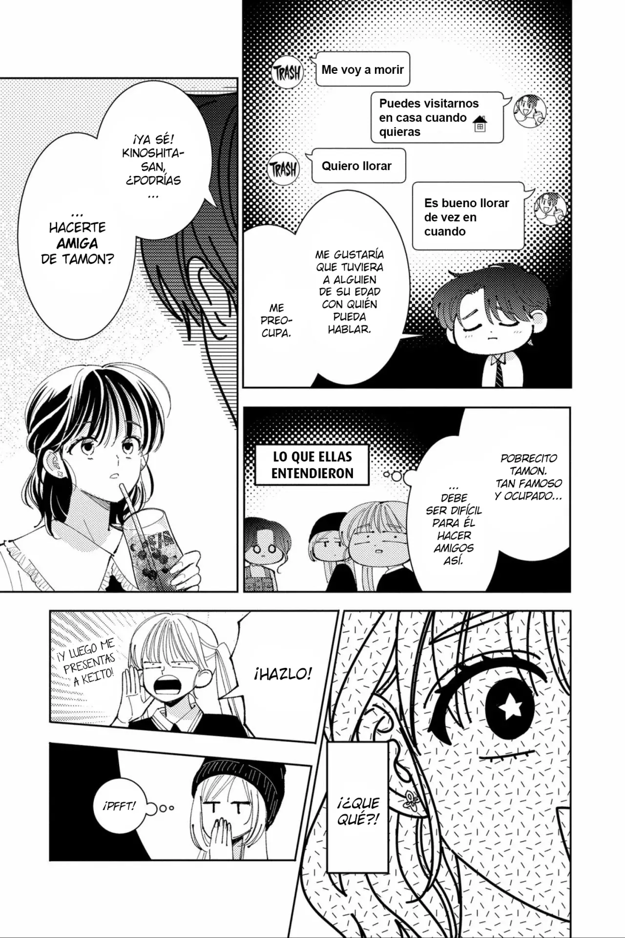 Tamon-kun ima docchi?! Capitulo 46 página 18