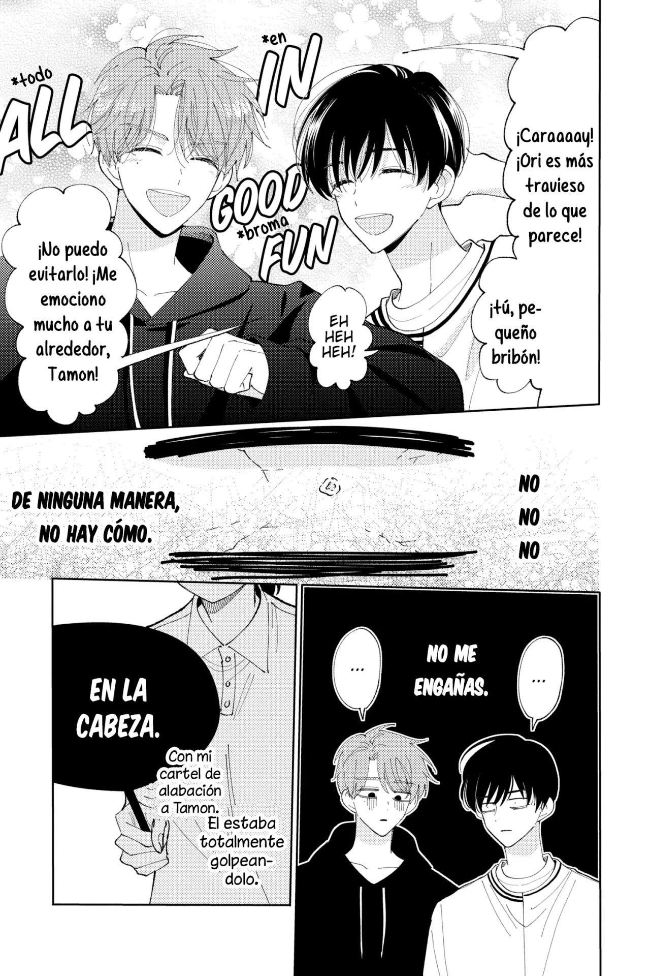 Tamon-kun ima docchi?! Capitulo 5 página 28