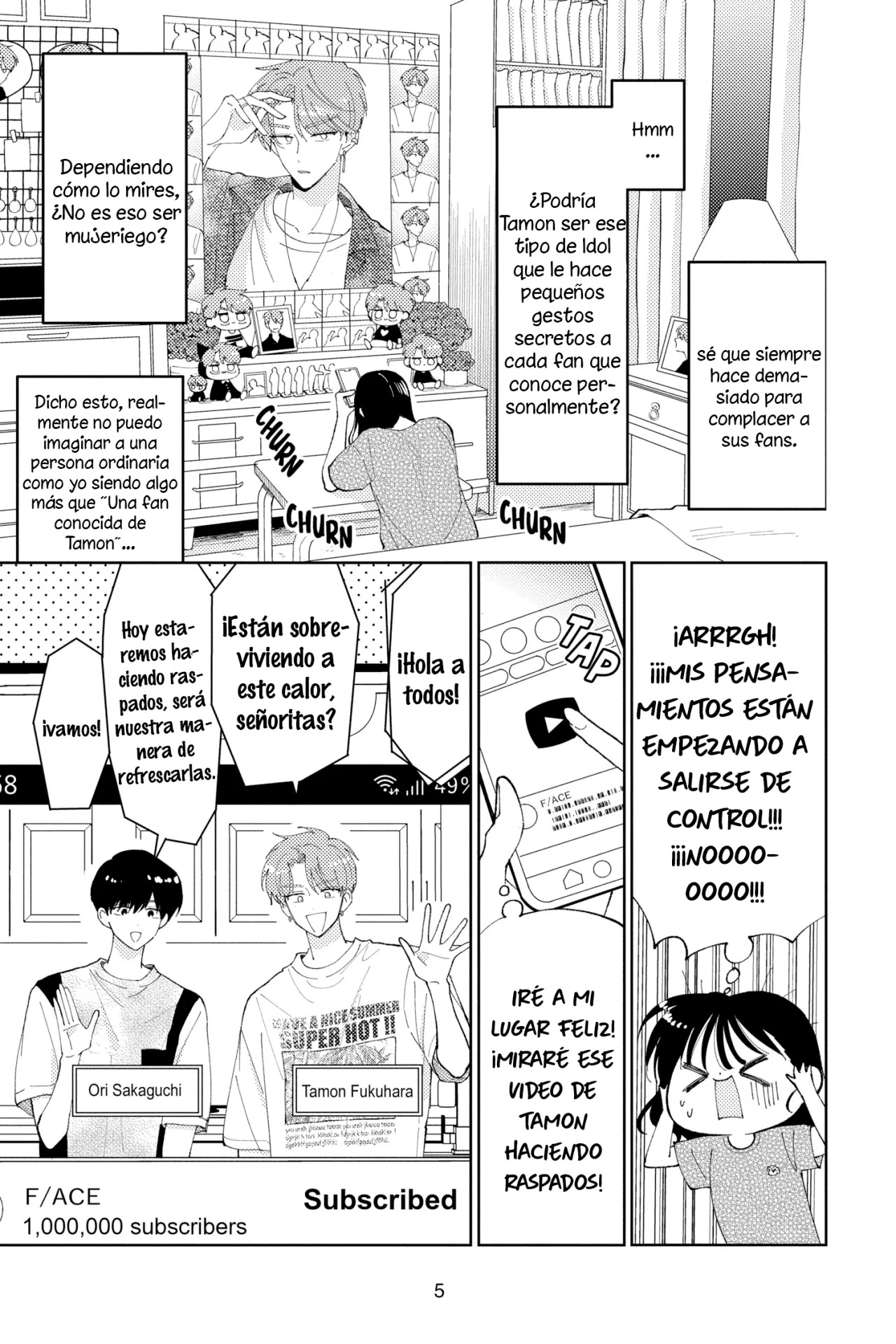 Tamon-kun ima docchi?! Capitulo 5 página 6