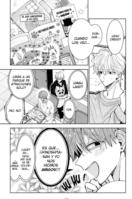 Tamon-kun ima docchi?! Capitulo 50 página 17
