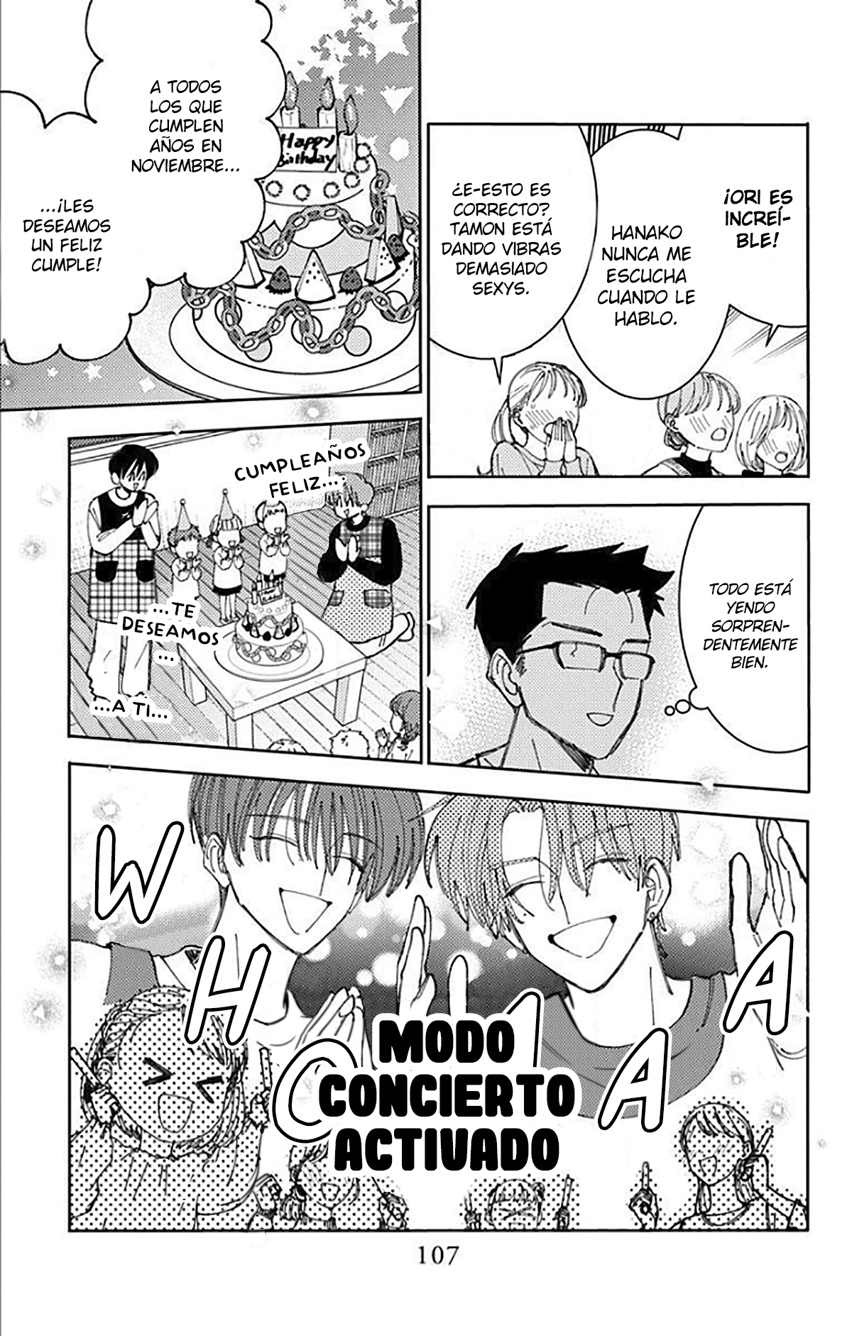 Tamon-kun ima docchi?! Capitulo 63 página 6