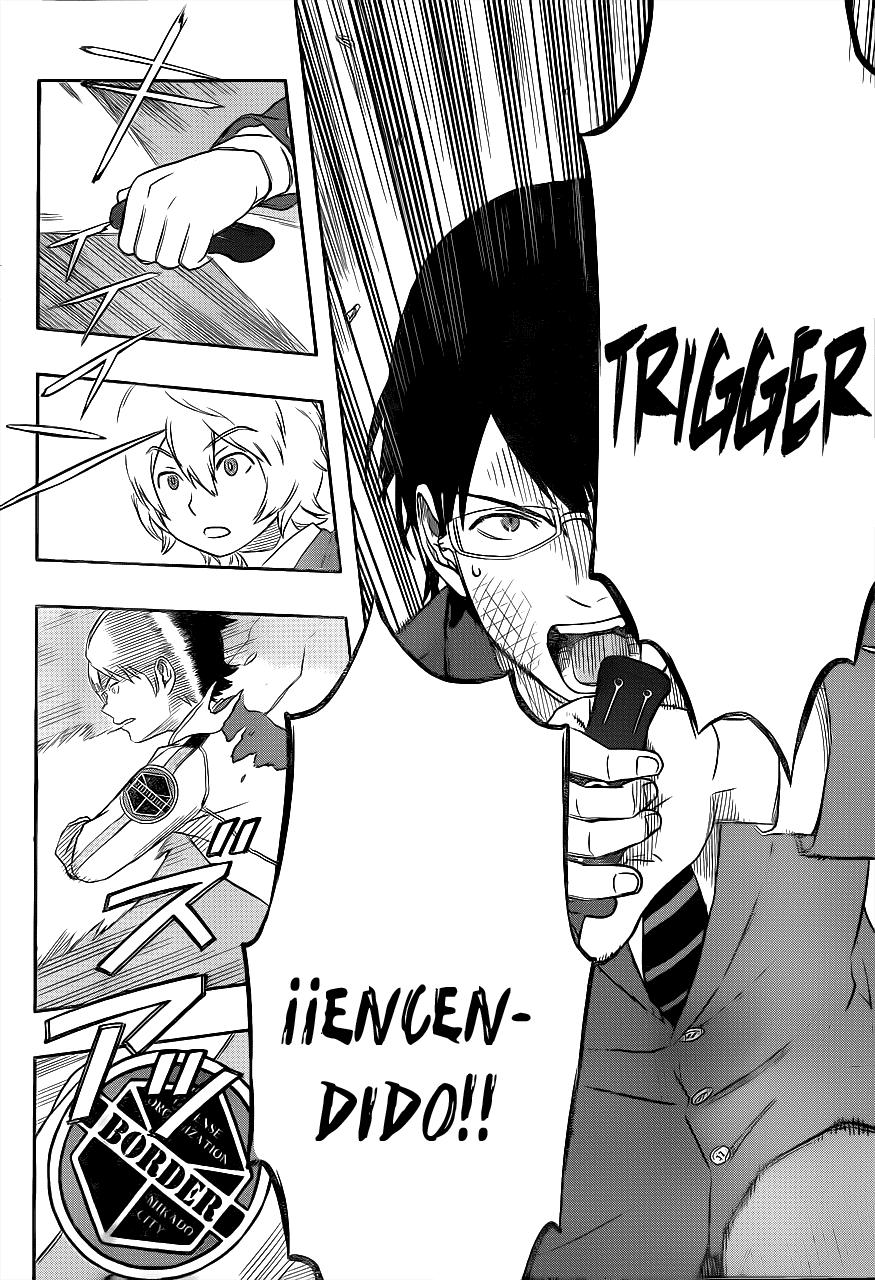 World Trigger Capitulo 1: Osamu Mikumo página 37