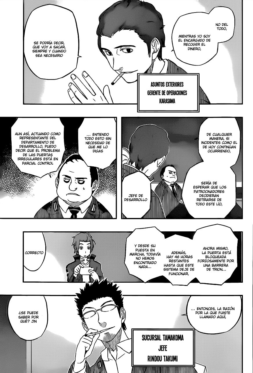 World Trigger Capitulo 10: Los altos mandos de Border página 11