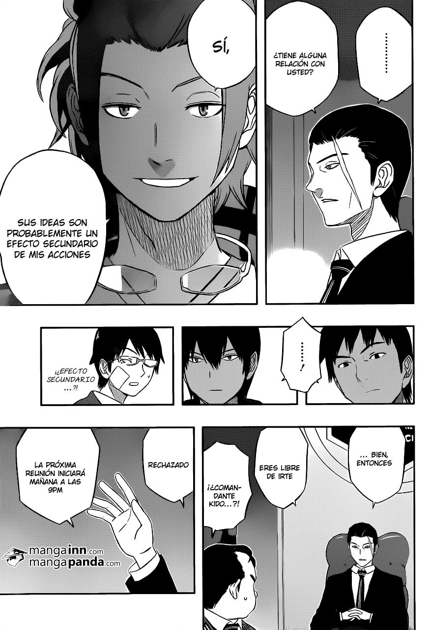 World Trigger Capitulo 10: Los altos mandos de Border página 13
