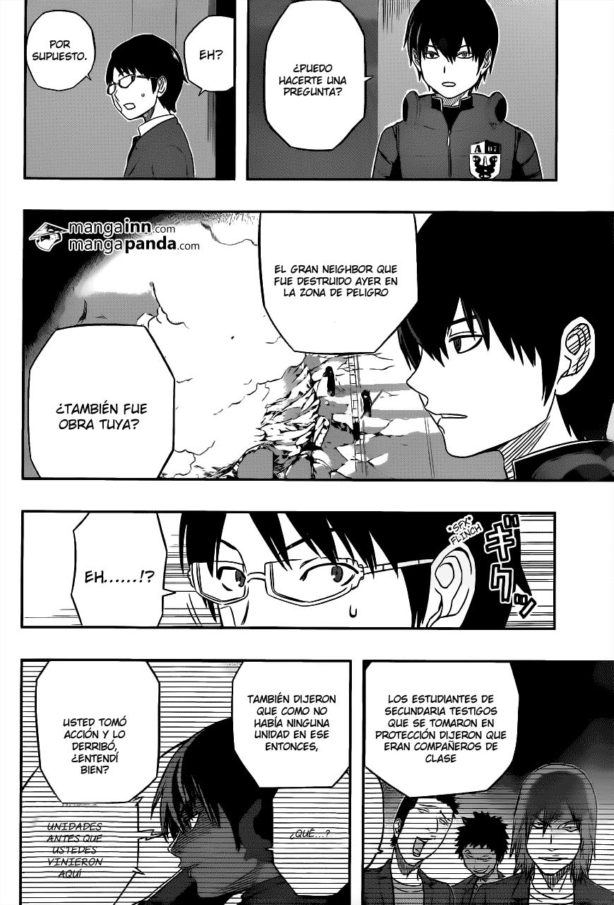 World Trigger Capitulo 10: Los altos mandos de Border página 16