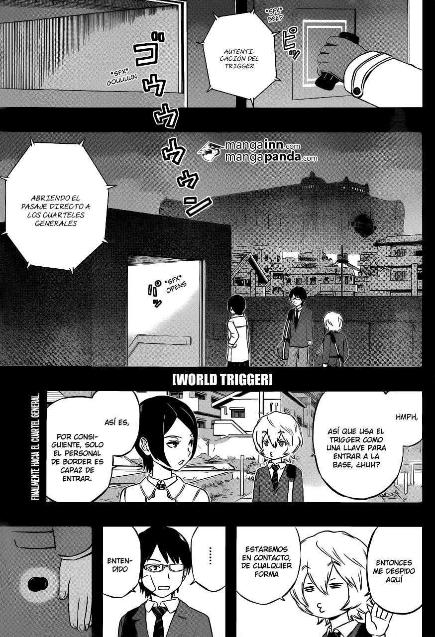 World Trigger Capitulo 10: Los altos mandos de Border página 2