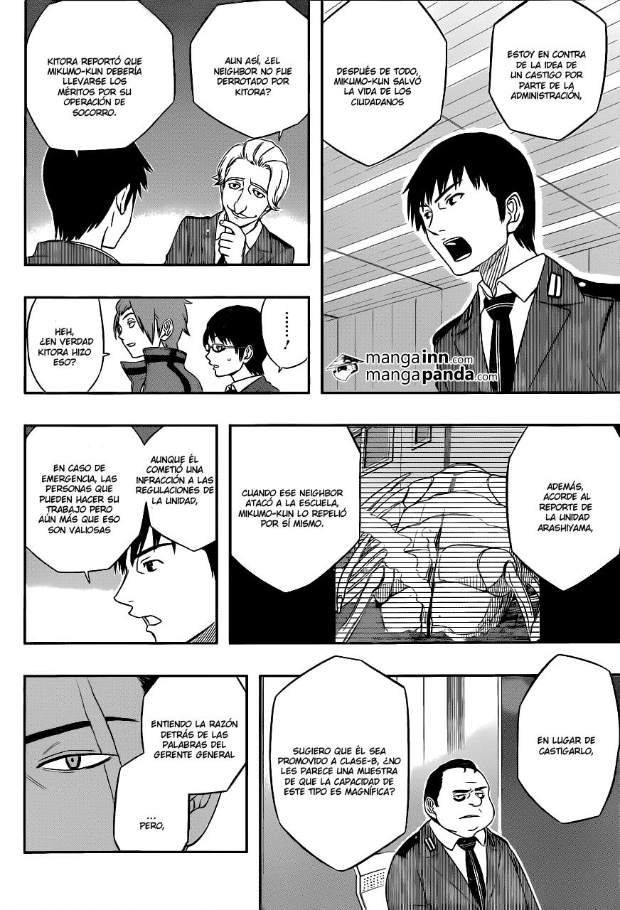 World Trigger Capitulo 10: Los altos mandos de Border página 8
