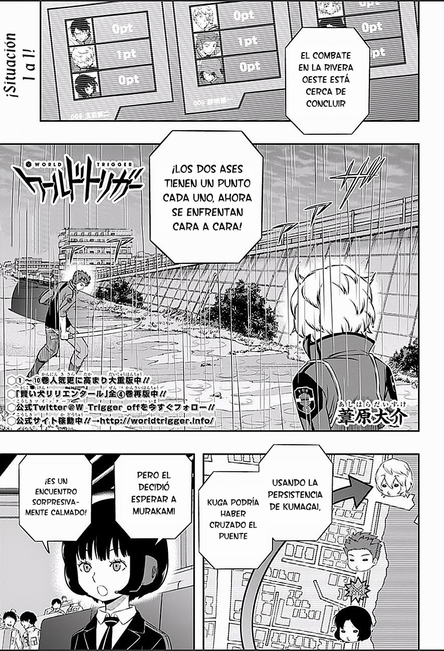 World Trigger Capitulo 100: Kō Murakami (2) página 3