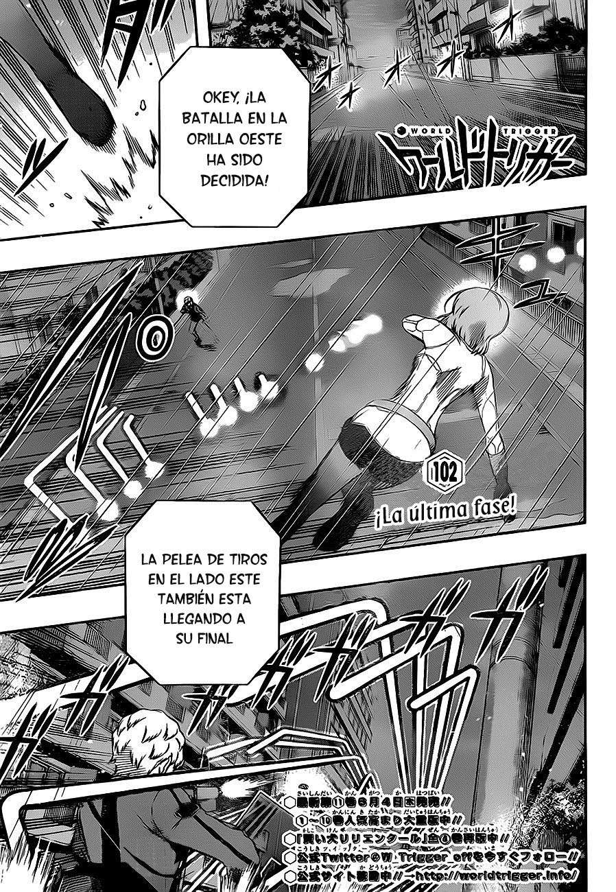 World Trigger Capitulo 102: Nasu Rei página 3