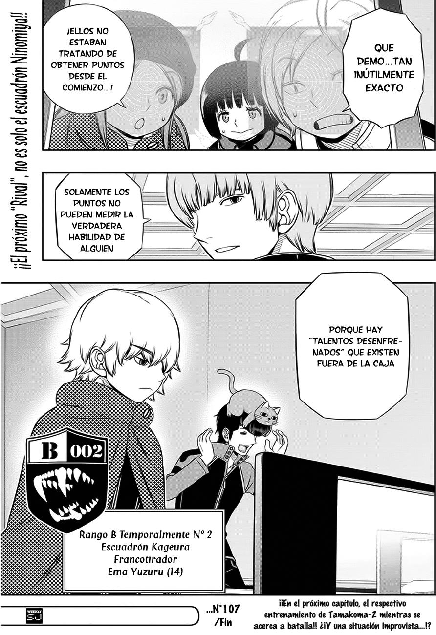 World Trigger Capitulo 107: Mikumo Osamu (12) página 20