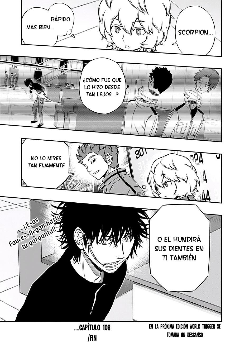 World Trigger Capitulo 108: Yuzuru Ema página 20