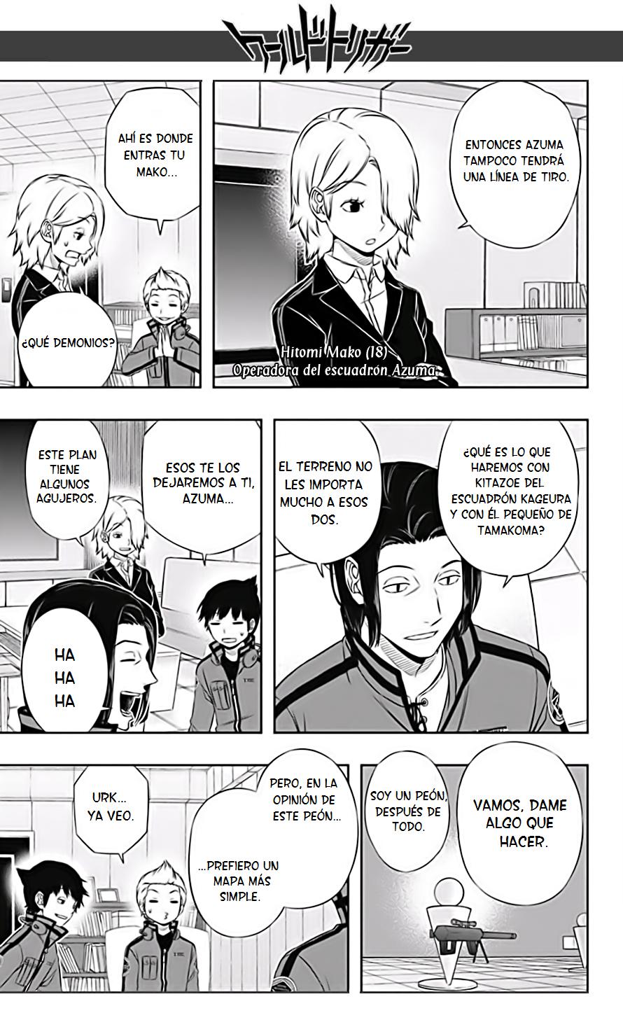 World Trigger Capitulo 110: Haruaki Azuma página 13
