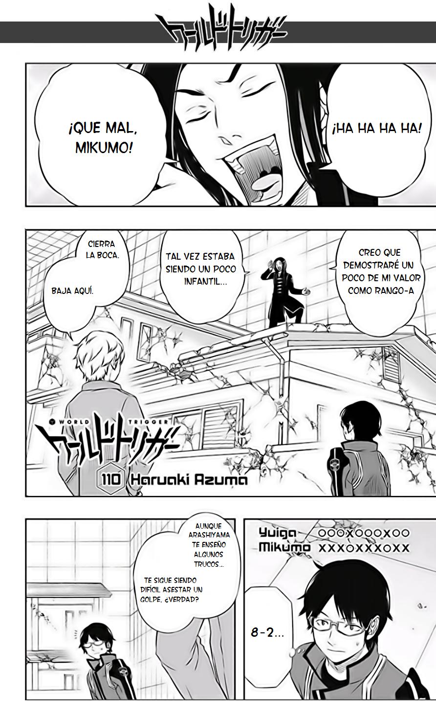 World Trigger Capitulo 110: Haruaki Azuma página 4