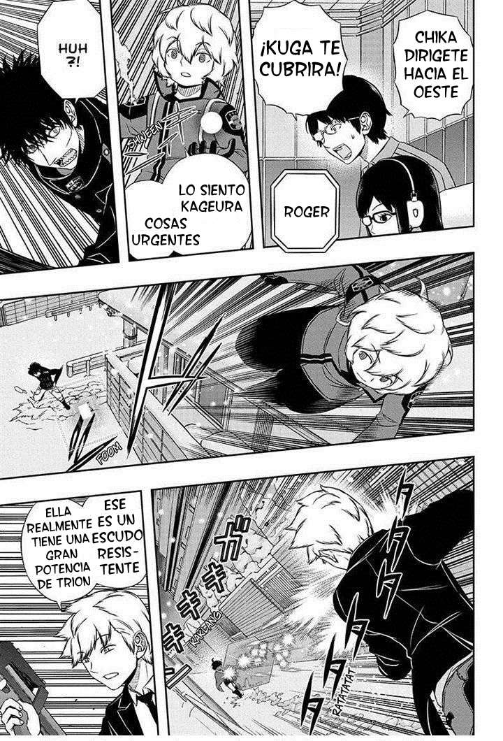 World Trigger Capitulo 113: Escuadrón Kageura página 11