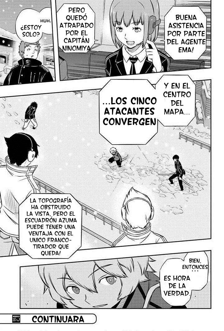 World Trigger Capitulo 113: Escuadrón Kageura página 19
