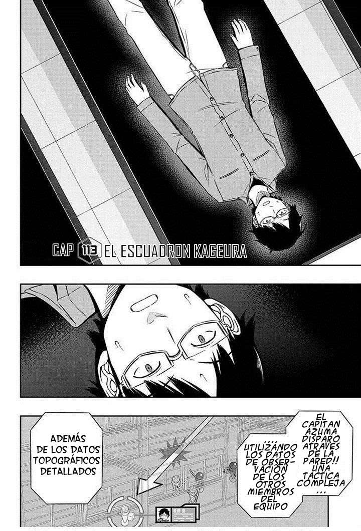 World Trigger Capitulo 113: Escuadrón Kageura página 2