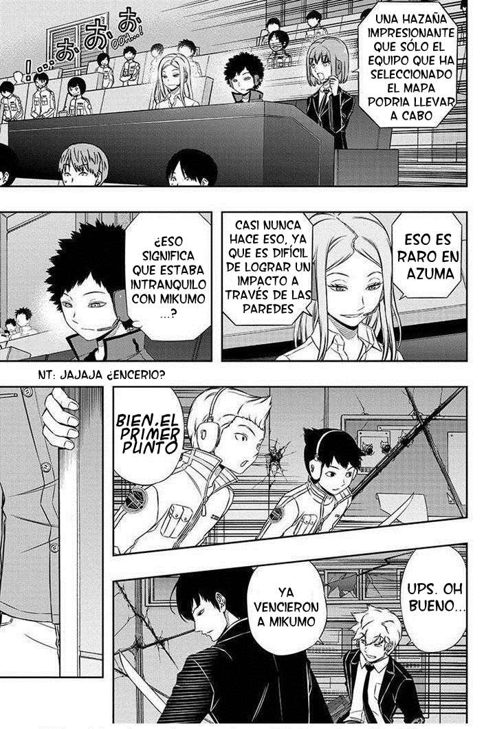 World Trigger Capitulo 113: Escuadrón Kageura página 3
