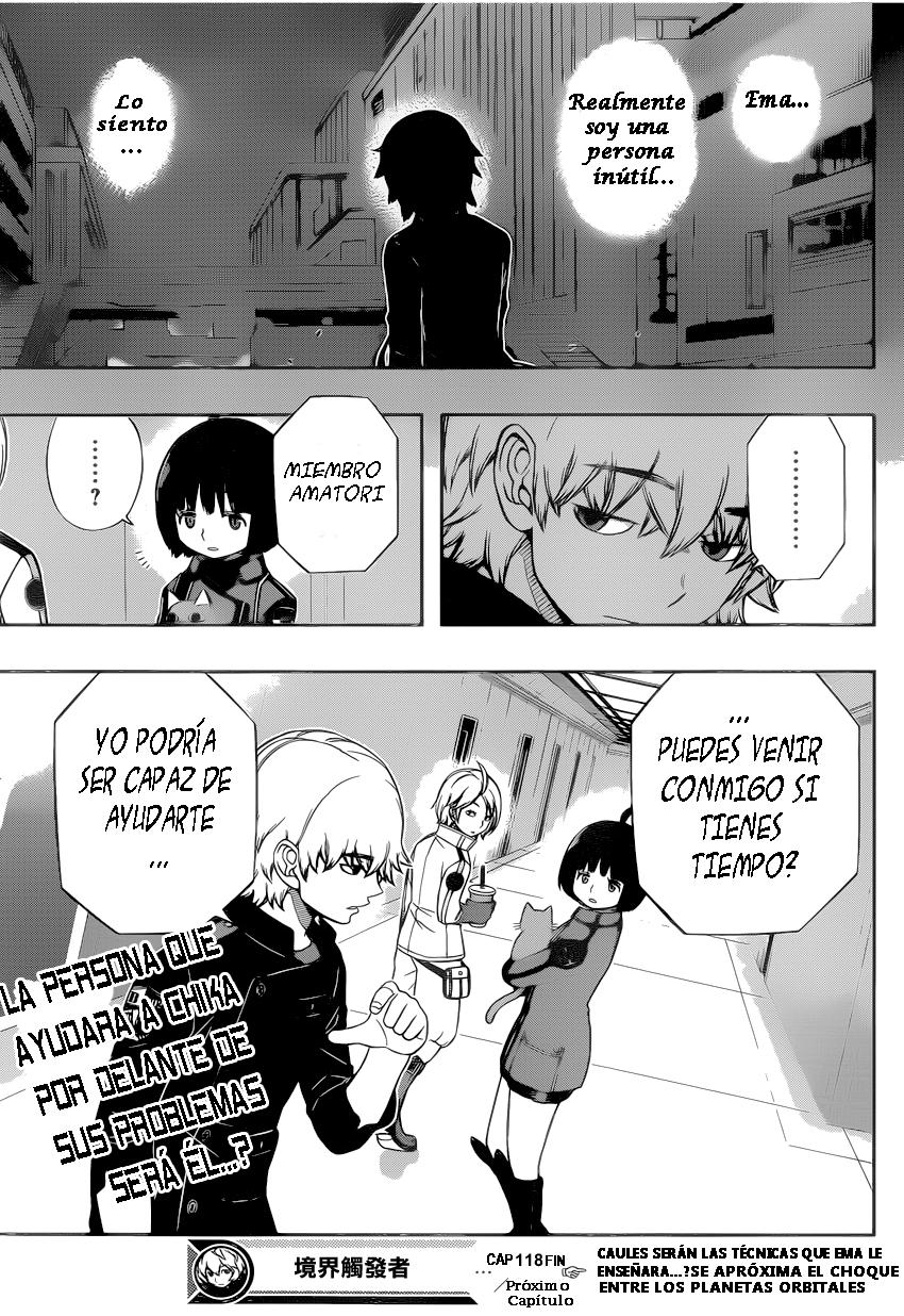 World Trigger Capitulo 118: Amatori Chika - 5 página 19