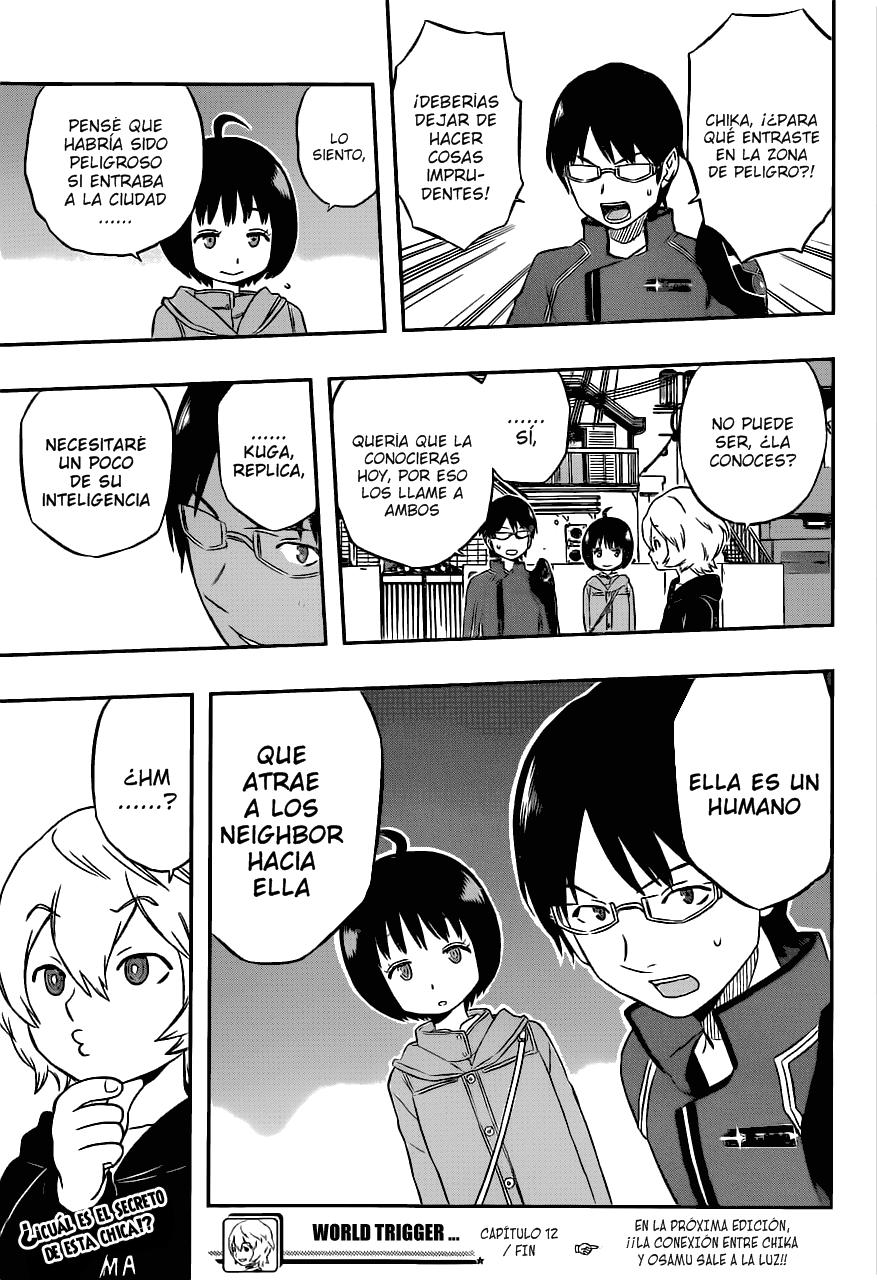 World Trigger Capitulo 12: Chika Amatori página 20