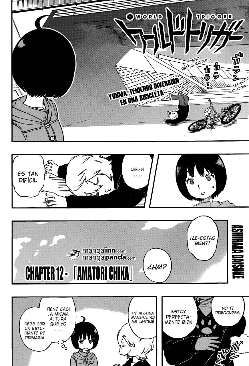 World Trigger Capitulo 12: Chika Amatori página 3