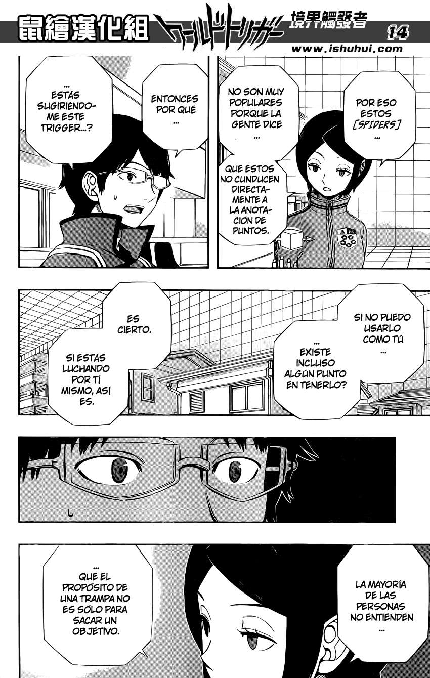 World Trigger Capitulo 122: Ai Kitora 5 página 15