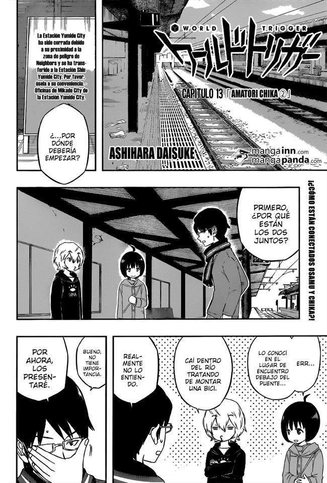 World Trigger Capitulo 13: Chika Amatori (2) página 3