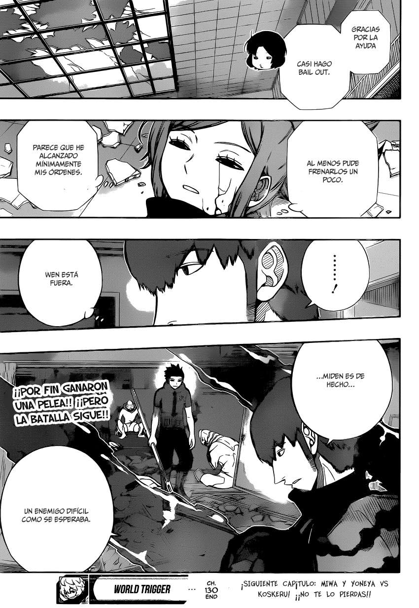 World Trigger Capitulo 130: Galopoula 9 página 19