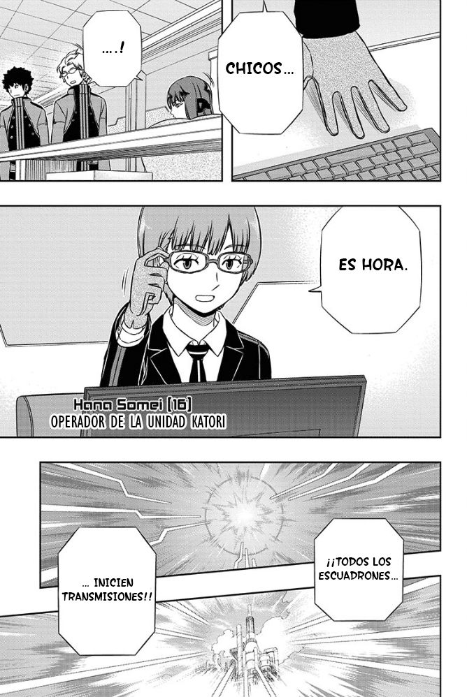 World Trigger Capitulo 137: Escuadrón katori página 17