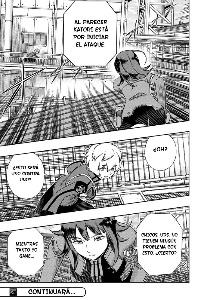 World Trigger Capitulo 137: Escuadrón katori página 20