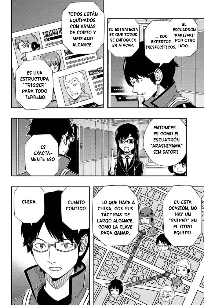 World Trigger Capitulo 137: Escuadrón katori página 4