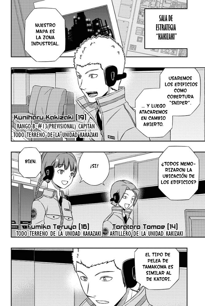 World Trigger Capitulo 137: Escuadrón katori página 6