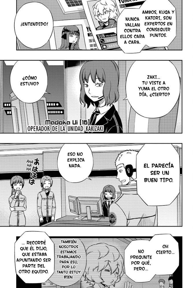 World Trigger Capitulo 137: Escuadrón katori página 7