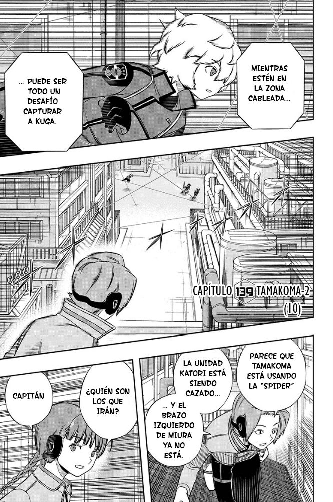 World Trigger Capitulo 139: Tamakoma Second (10) página 5