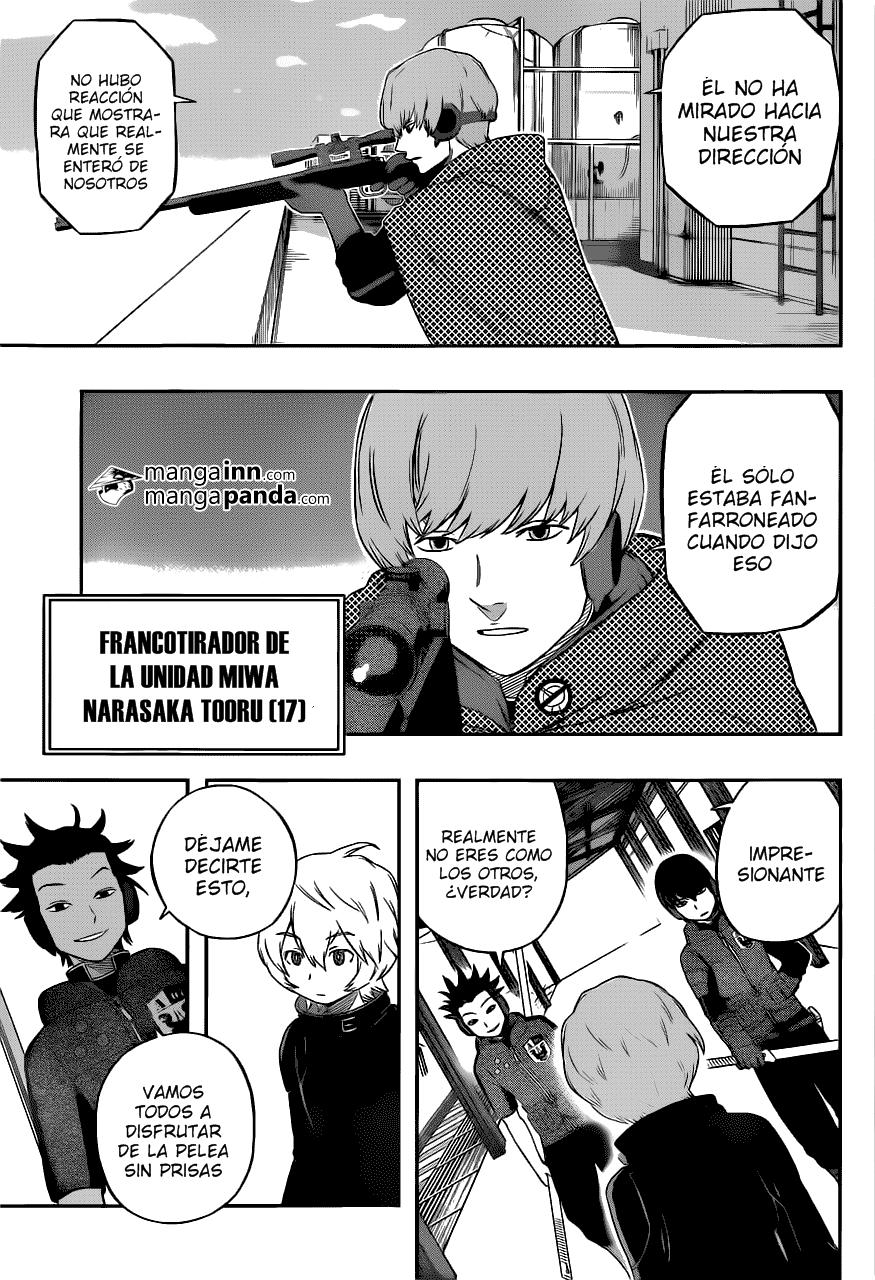 World Trigger Capitulo 14: Unidad Miwa página 14