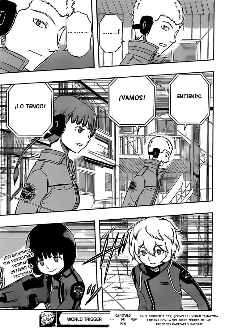 World Trigger Capitulo 141: Tamakoma Second (12) página 21