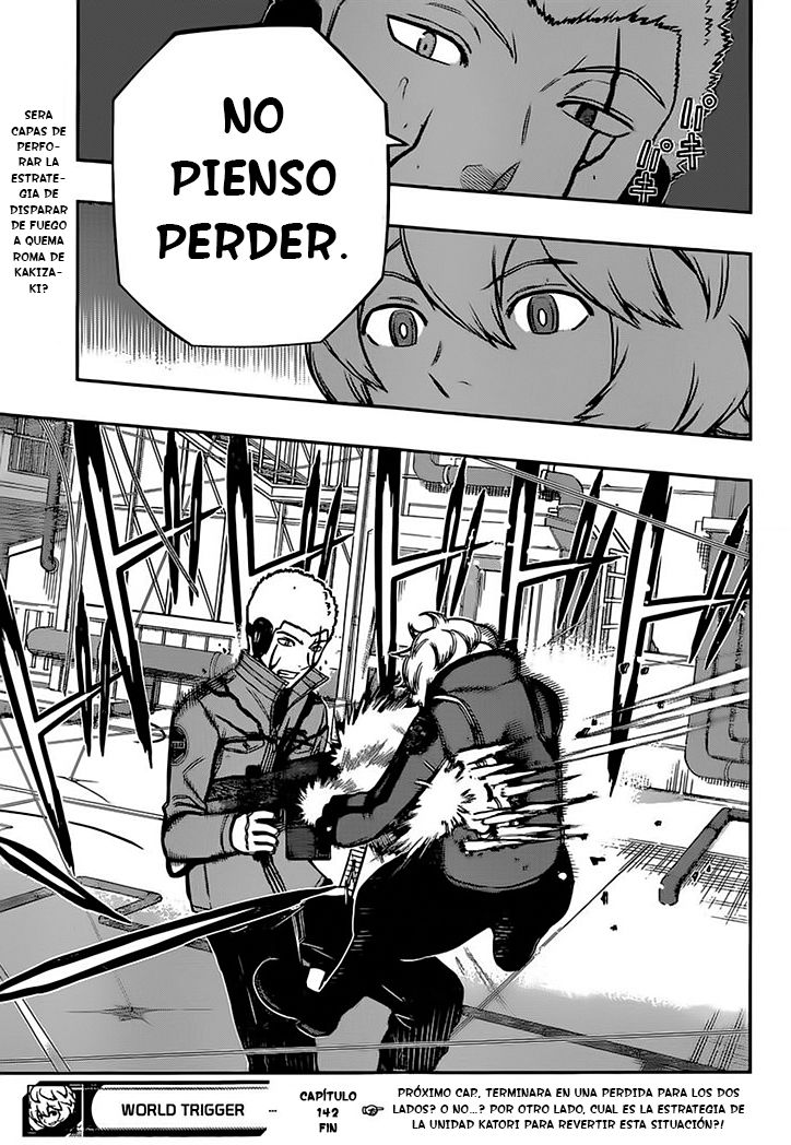 World Trigger Capitulo 142: Kuniharu Kakizaki página 21