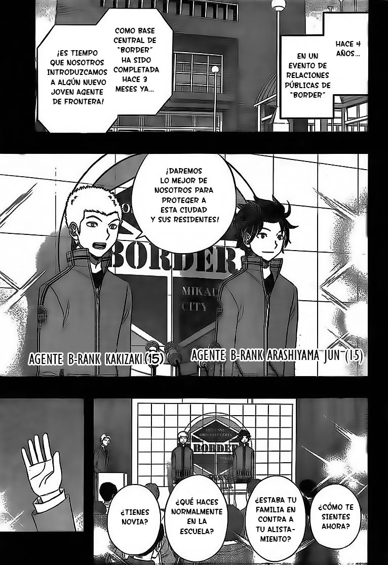 World Trigger Capitulo 142: Kuniharu Kakizaki página 5