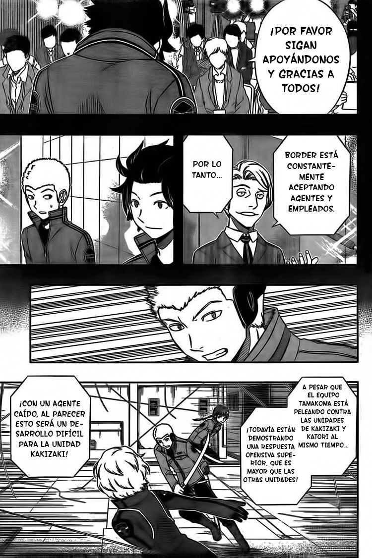 World Trigger Capitulo 142: Kuniharu Kakizaki página 9