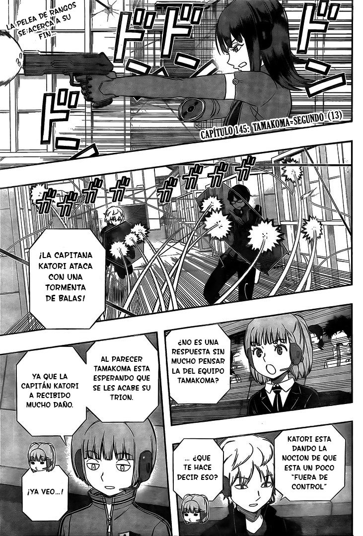 World Trigger Capitulo 145: Tamakoma Second (13) página 3