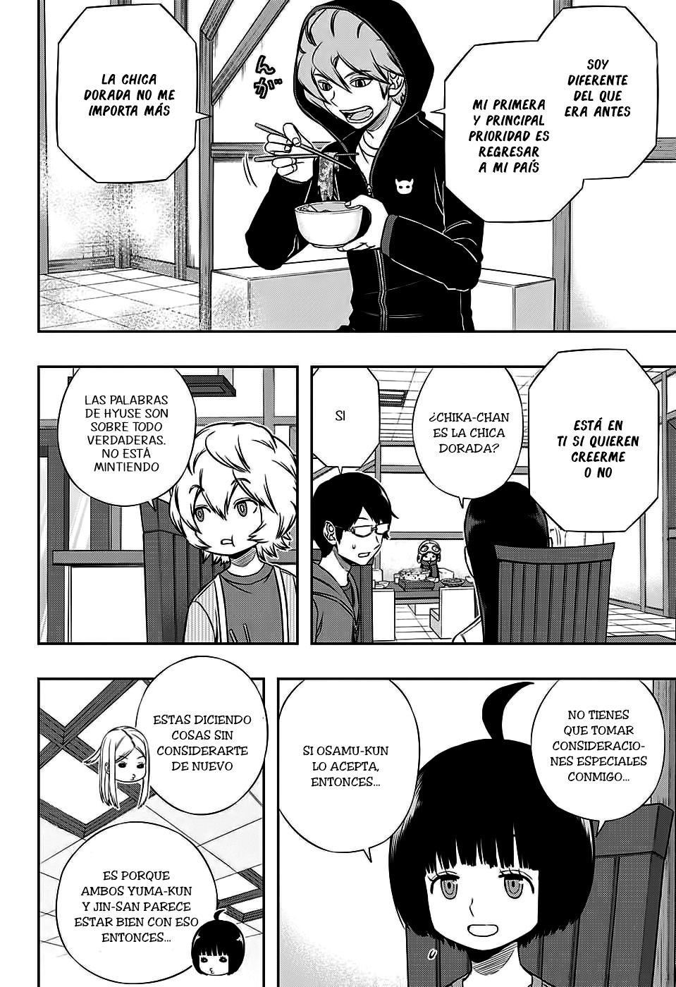 World Trigger Capitulo 147: Hyuse (2) página 8