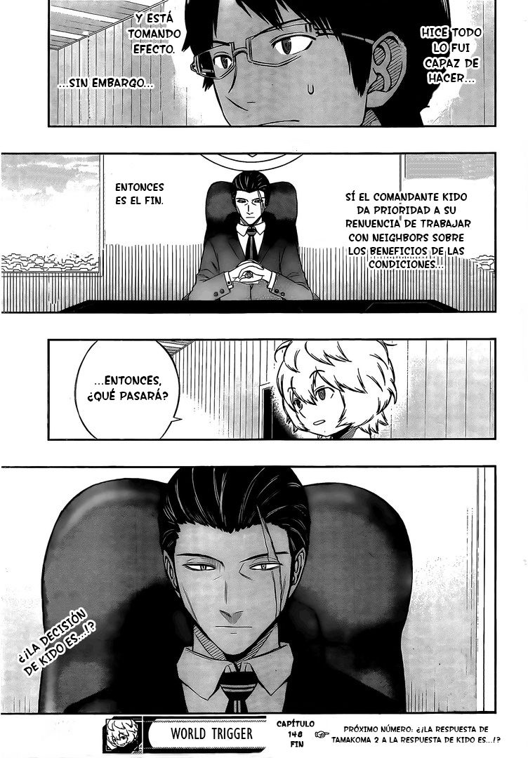 World Trigger Capitulo 148: Osamu Mikumo (15) página 21