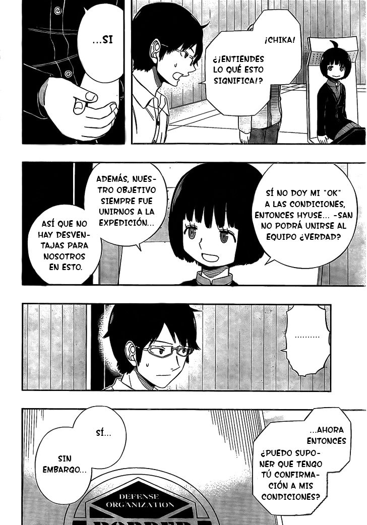World Trigger Capitulo 149: Chika Amatori (6) página 12
