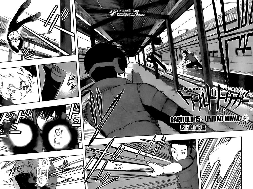 World Trigger Capitulo 15: Unidad Miwa (2) página 3